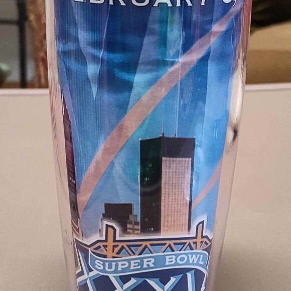NFL 2005 Super Bowl XXXIX Souvenir plastic tumbler - Picture 2 of 4